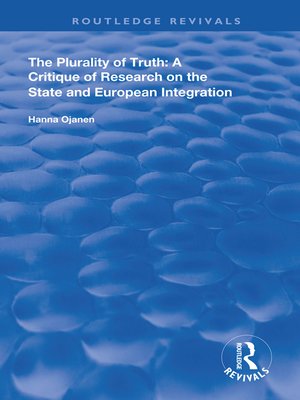 cover image of The Plurality of Truth